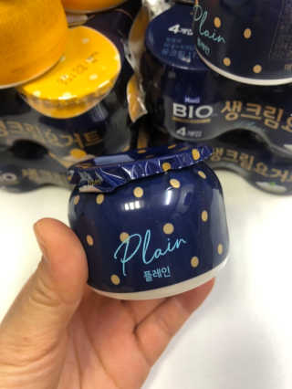 [매일 바이오] 생크림요거트 플레인 12개 + 유자 12개 — 5점을 준 리뷰어가 2019년 7월 올린 사용 사진