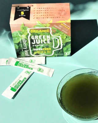 Delish Organics 뽕나무 잎 — 3.5점을 준 리뷰어가 2020년 2월 올린 사용 사진