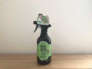 더블유드레스룸 페브클린 500ml — 5점을 준 리뷰어가 2018년 11월 올린 사용 사진