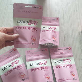 락토조이 구미젤리 복숭아맛 — 5점을 준 리뷰어가 2019년 6월 올린 사용 사진
