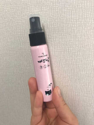 쏘닷B 휴대폰 살균소독제 깨끄냥 — 5점을 준 리뷰어가 2017년 6월 올린 사용 사진