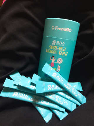 홍쓰다스 다이어트유산균, 체지방감소와 장건강개선 — 5점을 준 리뷰어가 2019년 10월 올린 사용 사진