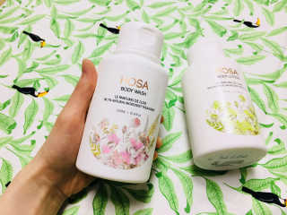 HOSA BODY WASH+BODY LOTION — 5점을 준 리뷰어가 2018년 4월 올린 사용 사진