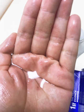 비알티씨 더 퍼스트 앰플 에센스 — 3.5점을 준 리뷰어가 2019년 4월 올린 사용 사진