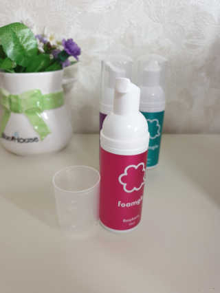 폼글 I foamgle [폼글] 거품가글 50ml 3종 - 민트, 라벤더, 라즈베리 — 5점을 준 리뷰어가 2019년 11월 올린 사용 사진