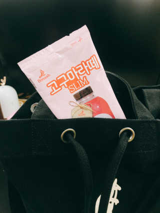 보나쉬슬림 고구마라떼 6pc+보틀 — 4.5점을 준 리뷰어가 2019년 5월 올린 사용 사진