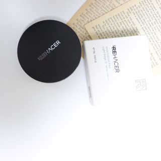 리하셀 아우라 쿠션 팩트 21호,23호 SPF50+ PA++++ — 3점을 준 리뷰어가 2019년 10월 올린 사용 사진