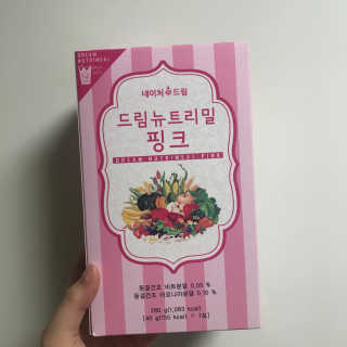 네이처드림 드림뉴트리밀 핑크,그린,옐로 — 5점을 준 리뷰어가 2018년 4월 올린 사용 사진