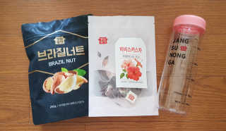 장수농가 브라질너트, 히비스커스 — 5점을 준 리뷰어가 2018년 7월 올린 사용 사진