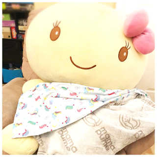 마마푸메 mamapume Baby_Kids 야외 담요 _ 웨어러블 — 5점을 준 리뷰어가 2018년 10월 올린 사용 사진