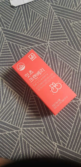 네츄럴굿띵스 잇츠 크랜베리 1병 30일분 — 4.5점을 준 리뷰어가 2019년 10월 올린 사용 사진