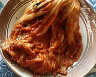 이킴 포기김치 — 5점을 준 리뷰어가 2019년 11월 올린 사용 사진