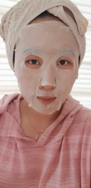 키노닉스 Querencia_Flawless 마스크팩 — 5점을 준 리뷰어가 2019년 4월 올린 사용 사진