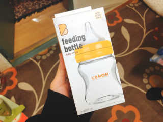 유비맘 신생아젖병 120ml 트리플팩_ 젖꼭지 포함 — 5점을 준 리뷰어가 2020년 2월 올린 사용 사진