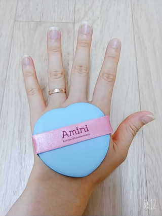 아미니 아쿠아 프로텍터 선쿠션 — 3점을 준 리뷰어가 2019년 6월 올린 사용 사진