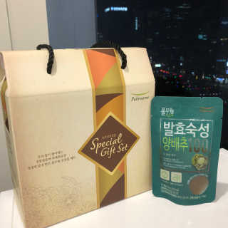 풀무원 발효숙성양배추100 — 5점을 준 리뷰어가 2017년 12월 올린 사용 사진