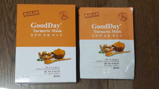 GoodDay Skincare GoodDay 강황 마스크 — 5점을 준 리뷰어가 2019년 5월 올린 사용 사진