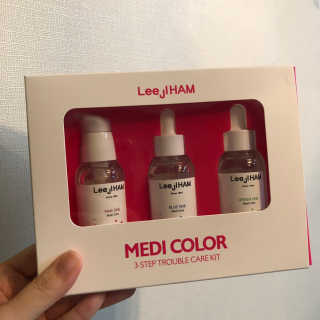 이지함 메디컬러 핑크원 블루원 그린원 — 4점을 준 리뷰어가 2019년 6월 올린 사용 사진