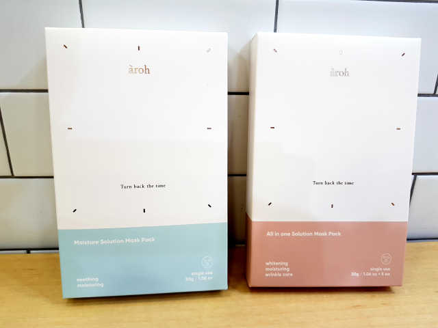 올인원 솔루션 마스크+모이스쳐 솔루션 마스크팩 리뷰 사진