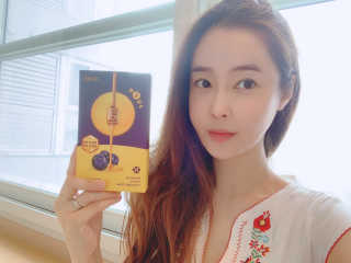 [후르디아] 블루베리 허니 오버나이트 마스크 달광팩 — 5점을 준 리뷰어가 2019년 10월 올린 사용 사진