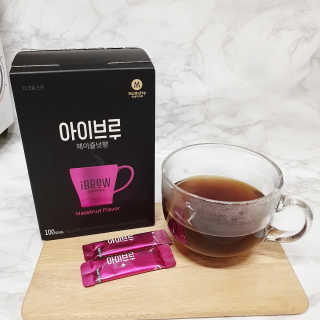 한국맥널티 아이브루 헤이즐넛향 100T — 4점을 준 리뷰어가 2019년 10월 올린 사용 사진