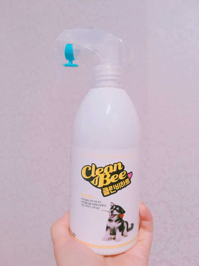 반려동물 전용 탈취살균수 클린비하트 리뷰 사진