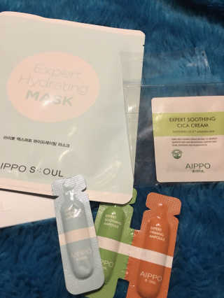 아이뽀 모든 피부 타입을위한 AIPPO Expert Hydrating Mask — 5점을 준 리뷰어가 2018년 2월 올린 사용 사진