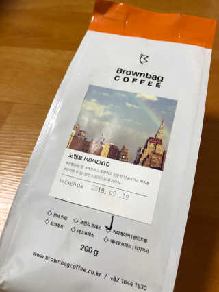 브라운백 커피 아이스 아메카노에 어울리는 원두 — 5점을 준 리뷰어가 2018년 9월 올린 사용 사진