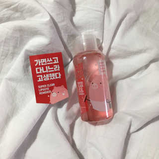 미팩토리 립앤아이 리무버 — 5점을 준 리뷰어가 2018년 2월 올린 사용 사진