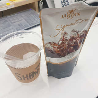 (주)쟈뎅 쟈뎅 시그니처 블랙, 헤이즐넛 230ml — 3.5점을 준 리뷰어가 2018년 7월 올린 사용 사진