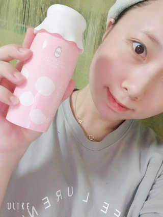 세안 필요 없는 지나인스킨 밀크 버블 에센스 팩 — 4점을 준 리뷰어가 2019년 10월 올린 사용 사진
