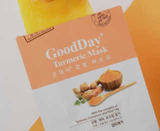 GoodDay Skincare GoodDay 강황 마스크 — 5점을 준 리뷰어가 2019년 6월 올린 사용 사진