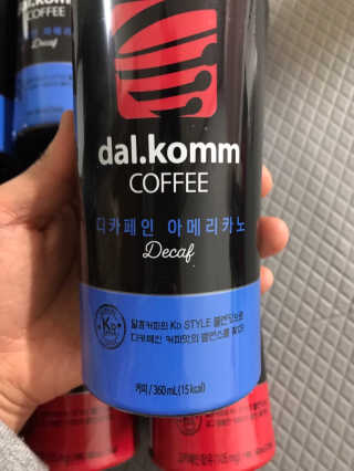 [빙그레] 달콤커피 콜라보 디카페인, 블랙 아메리카노 — 5점을 준 리뷰어가 2019년 1월 올린 사용 사진