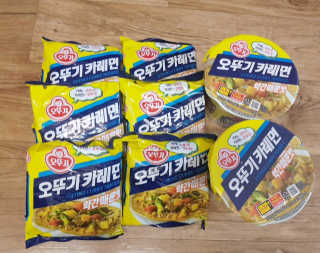 오뚜기카레면 2차 모집 — 4점을 준 리뷰어가 2019년 2월 올린 사용 사진