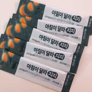 지지랩 [호박즙] 아침이 달라지지 15g x 5포 — 4.5점을 준 리뷰어가 2019년 12월 올린 사용 사진