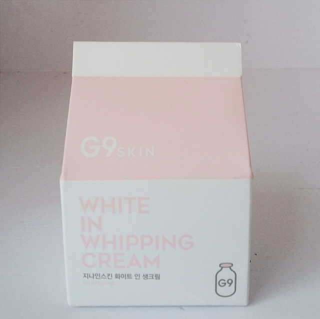 G9 Skin White In Whipping Cream 리뷰 사진