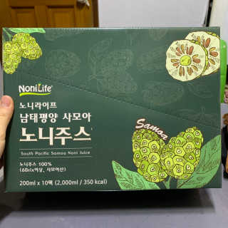 장수농가 남태평양 사모아 노니 원액 1L or 200mlx10팩 중 택 1 — 5점을 준 리뷰어가 2019년 1월 올린 사용 사진