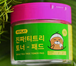 미플레이 진짜 티트리 토너 패드 — 5점을 준 리뷰어가 2018년 11월 올린 사용 사진