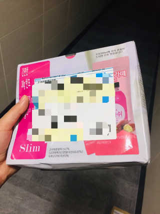 보나쉬슬림 고구마라떼 6pc+보틀 — 3점을 준 리뷰어가 2019년 7월 올린 사용 사진