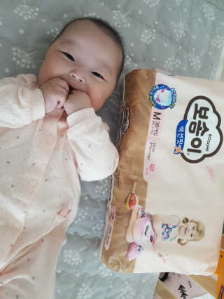 보솜이 액션핏 팬티형 — 5점을 준 리뷰어가 2019년 4월 올린 사용 사진