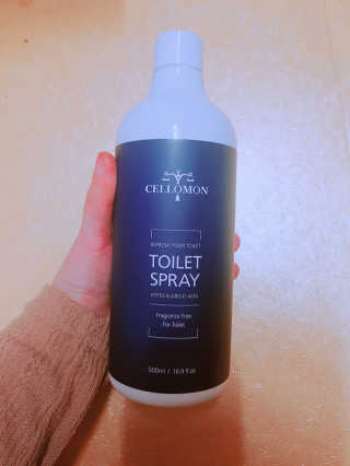 셀로몬 토일렛 스프레이 500ml — 5점을 준 리뷰어가 2018년 5월 올린 사용 사진