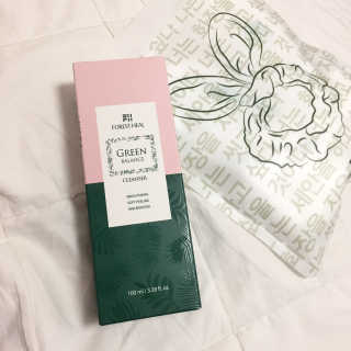 포레스트힐 그린 밸런스 클렌져 100ml + 토끼 헤어밴드 — 5점을 준 리뷰어가 2020년 1월 올린 사용 사진