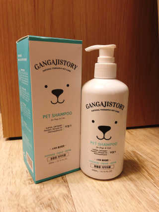 강아지스토리 펫샴푸 300ml — 4점을 준 리뷰어가 2019년 3월 올린 사용 사진