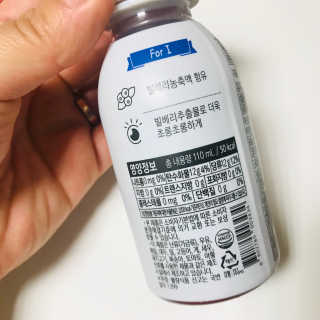 천호엔케어 간편하게 마시는 헬시 드링크, 웰스 — 3.33점을 준 리뷰어가 2018년 11월 올린 사용 사진