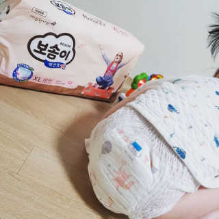 보솜이 액션핏 팬티형 — 5점을 준 리뷰어가 2019년 3월 올린 사용 사진