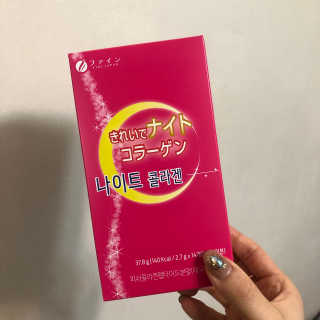 한국맥널티 맥널티 나이트콜라겐 14개입 — 5점을 준 리뷰어가 2019년 12월 올린 사용 사진