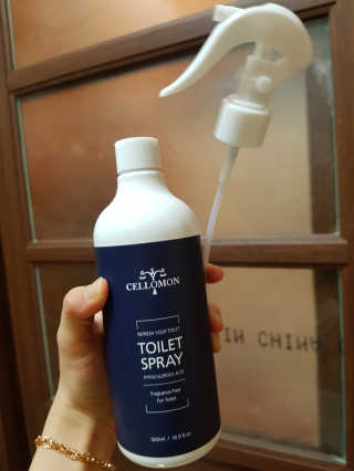 셀로몬 토일렛 스프레이 500ml — 5점을 준 리뷰어가 2018년 5월 올린 사용 사진