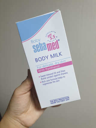 세바메드 베이비 바디밀크 200ml — 4.5점을 준 리뷰어가 2020년 1월 올린 사용 사진