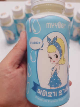 마이요기 요거트 — 5점을 준 리뷰어가 2019년 8월 올린 사용 사진