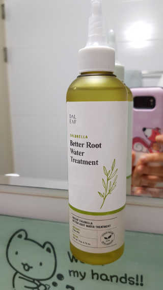 달리프 클로렐라 베러 루트 워터트리트먼트 200ml — 5점을 준 리뷰어가 2019년 2월 올린 사용 사진